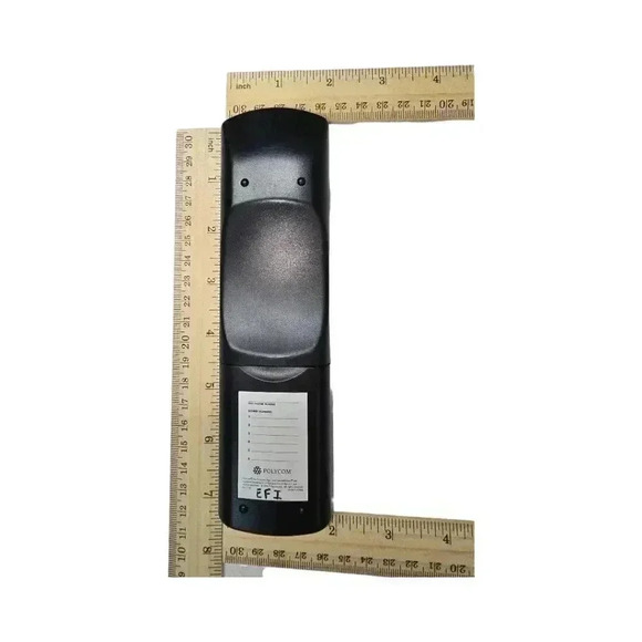 Polycom *READ* Sound Station Prenier Remote Control Black Tested TCT 03 08 FQA - Picture 7 of 9